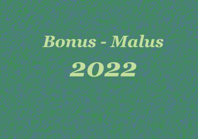 Malus automobile durcissement du barème en 2022